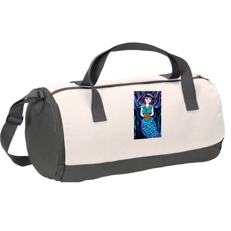 Mermaid Eyes Duffel Bag | Artistshot