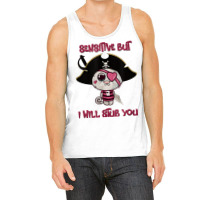 Cat Sensitive But I Will Stub You Funny Kitten. T Shirt Tank Top | Artistshot