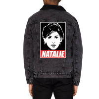 Natalie Torn Unisex Sherpa-lined Denim Jacket | Artistshot