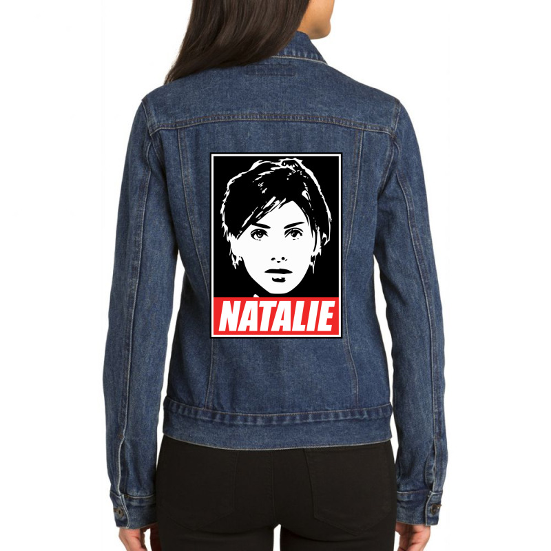 Natalie Torn Ladies Denim Jacket by CAMMIGRAHAM | Artistshot