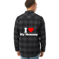 Hot Trend I Love My Mommy Mothers Day Flannel Shirt | Artistshot