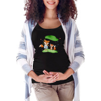 Fox Mother And Fox Baby Maternity Scoop Neck T-shirt | Artistshot