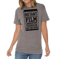 Instant Film Laboratory Technician Just Add Coffee  E Vintage Vintage T-shirt | Artistshot