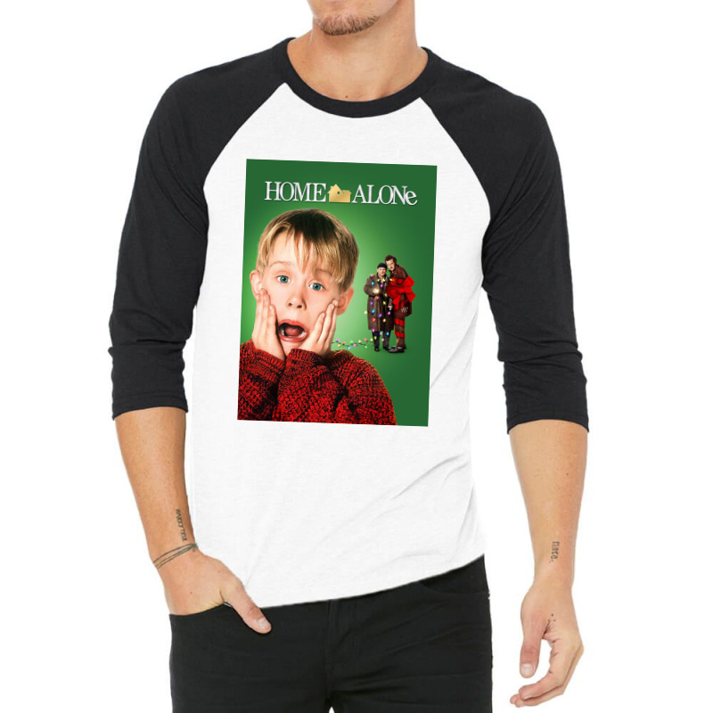 Home Alone Movie 3/4 Sleeve Shirt by steverlopez | Artistshot