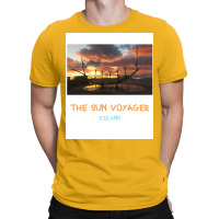 The Sun Voyager From Iceland  Travel 80s T-shirt | Artistshot