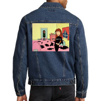 Black Isnx27t Sad Itx27s Poetic Daria Poster Men Denim Jacket | Artistshot