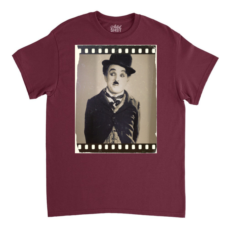 Chaplin  Film  D7 Classic Blue Summer Classic T-shirt by mantzaridayu | Artistshot