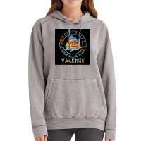 Valknut Vikingviking Norse Runes Viking  Girl Aesthetic Vintage Hoodie | Artistshot