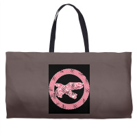 Red And White Muniin Battle Weary Raven  Summer Girl Weekender Totes | Artistshot