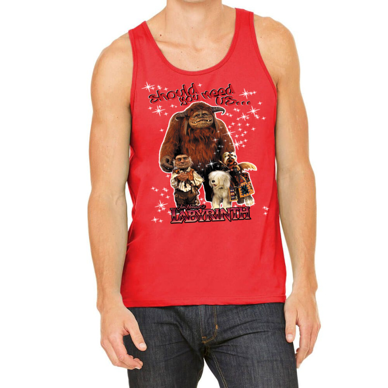 Should You Need Us The Labyrinth Film Idol Art Gift For Fans  70s Nost Tank Top by dassenaykp | Artistshot