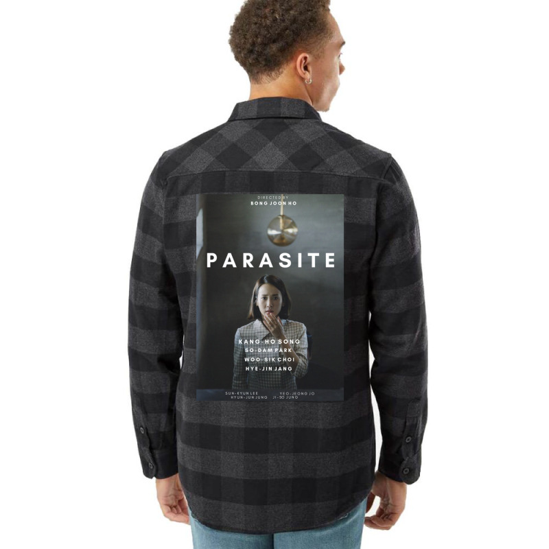 Parasite Alternative Poster 2 Classic Blue Hipster Flannel Shirt | Artistshot