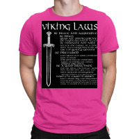 Viking Laws Scandinavian Warriors Sword Distressed  Hipster Trending T-shirt | Artistshot