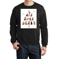 Cat Christmas Lovely Cats Christmas Tree Costume Crewneck Sweatshirt | Artistshot