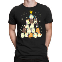 Cat Christmas Tree Christmas Cat Tree   Cat Lover Christmas T-shirt | Artistshot