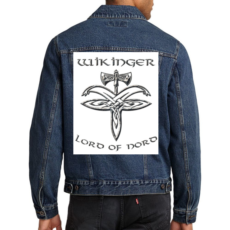 Viking Lord 26  Travel Love Men Denim Jacket | Artistshot