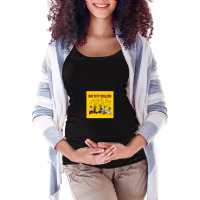 Bay City Rollers Yellow Maternity Scoop Neck T-shirt | Artistshot