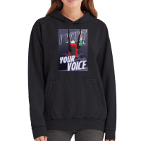 I Want Your Voice Poster Funny Vintage Hoodie | Artistshot