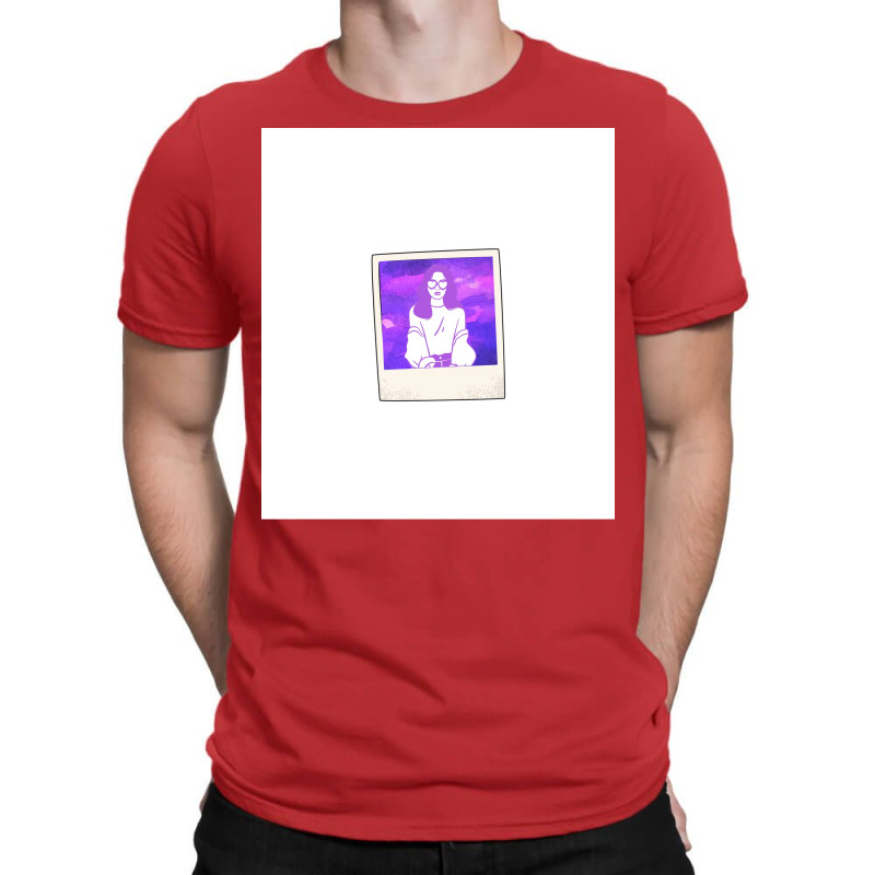 Purple Girl Polaroid Sleeveless Stars Summer T-shirt | Artistshot