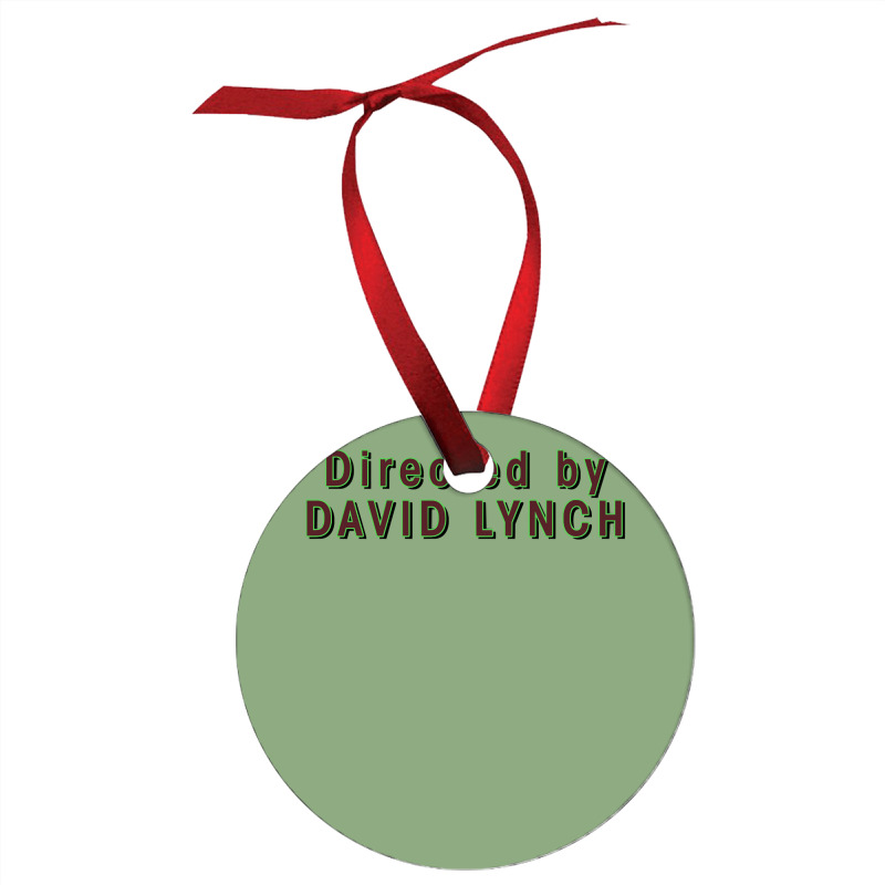 Directed By David Lynch Classic Green Nature Ornament | Artistshot