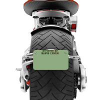 Directed By David Lynch Classic Green Nature Motorcycle License Plate | Artistshot