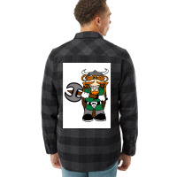 Viking Monkey  Cute Aesthetic Flannel Shirt | Artistshot