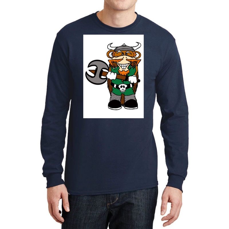 Viking Monkey  Cute Aesthetic Long Sleeve Shirts | Artistshot