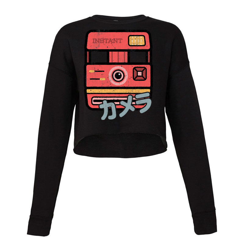 Retro Japanese Analog Instant Film Classic  70s Boy Cropped Sweater by freyerinckk | Artistshot