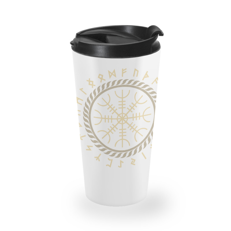 Viking Rune Viking Runes Nordic Runes  Vintage Cute Travel Mug | Artistshot