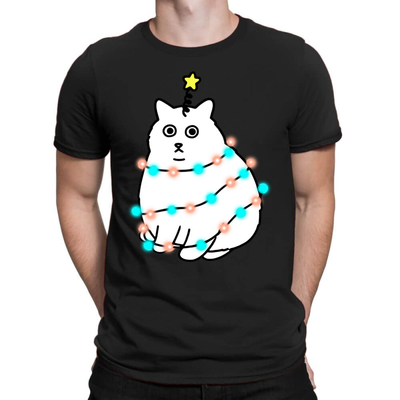 Christmas Cat T-shirt | Artistshot