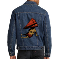 Lazy Pyramid Head 1 Men Denim Jacket | Artistshot