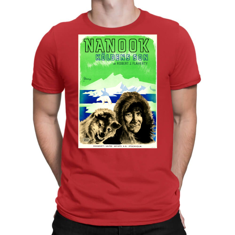 Nanook Of The North 1922  Robert J. Flaherty  Vintage Movie Poster Cla T-Shirt by doveriilskeh | Artistshot