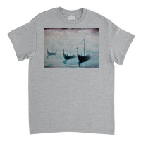 Viking Ships From The Mist  Girl Vintage Vintage Classic T-shirt | Artistshot