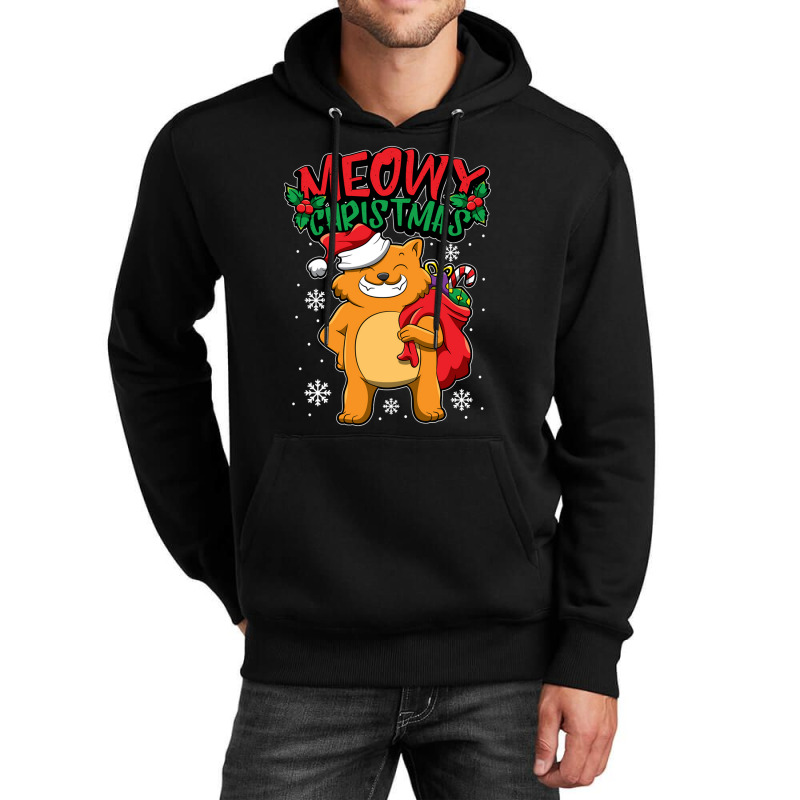 Christmas Cat Sweet Christmas Animals Kitten Unisex Hoodie | Artistshot