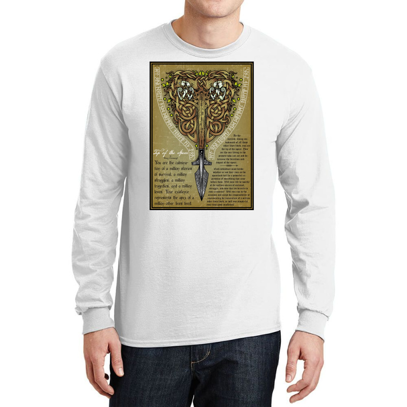 Tip Of The Spear Ancestors  70s Hipster Long Sleeve Shirts | Artistshot