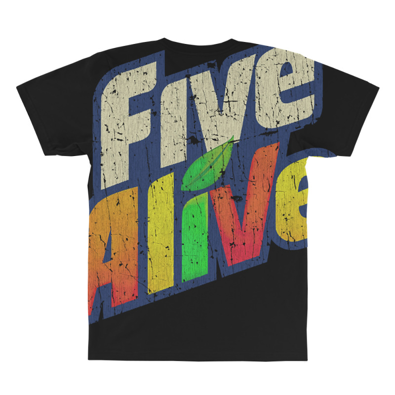 Five Alive, The Five Alive, Five Alive Art, Five Alive Vinatge, Five A All Over Men's T-shirt | Artistshot
