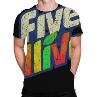 Five Alive, The Five Alive, Five Alive Art, Five Alive Vinatge, Five A All Over Men's T-shirt | Artistshot
