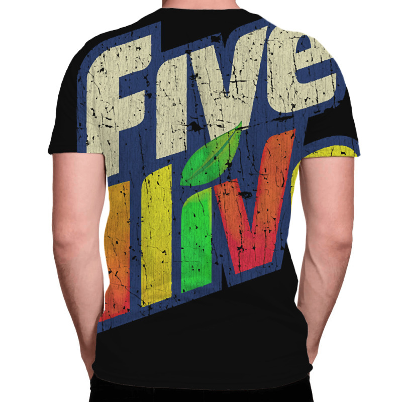 Five Alive, The Five Alive, Five Alive Art, Five Alive Vinatge, Five A All Over Men's T-shirt | Artistshot