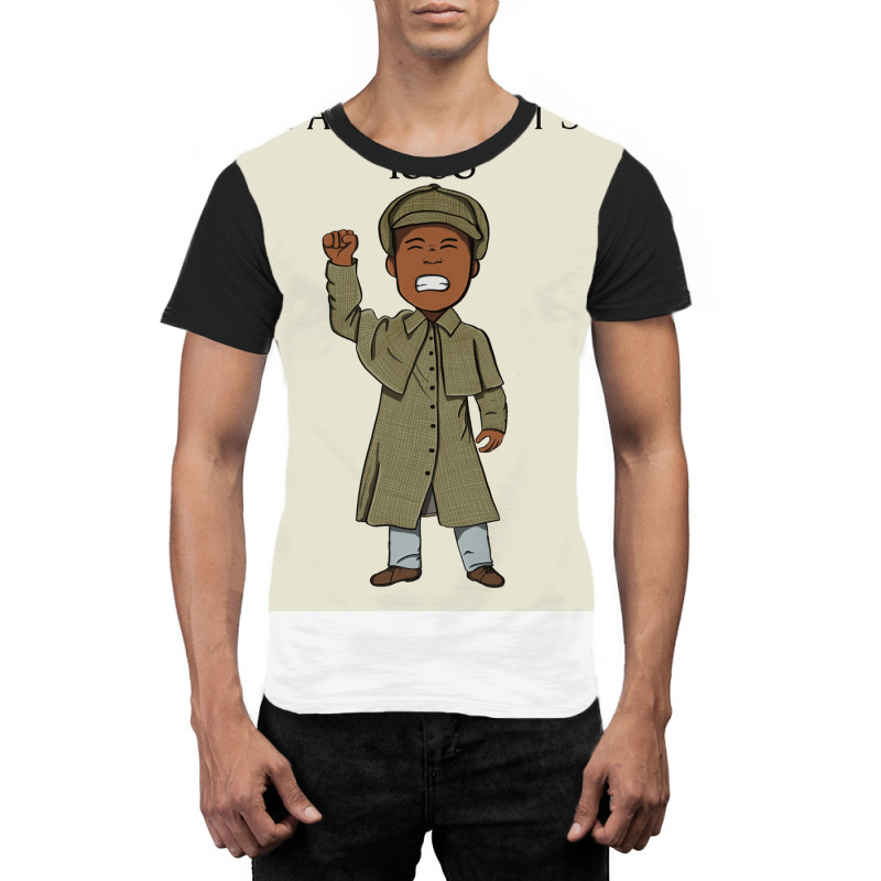 Jamaican Inspector Man Chibi Poster 70s Graphic T-shirt by ferrarperishc | Artistshot