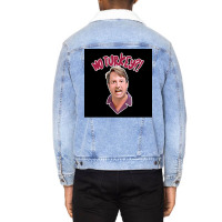 No Turkeycorrigan Peep Show Meltdown Poster Red Unisex Sherpa-lined Denim Jacket | Artistshot