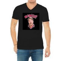 No Turkeycorrigan Peep Show Meltdown Poster Red V-neck Tee | Artistshot