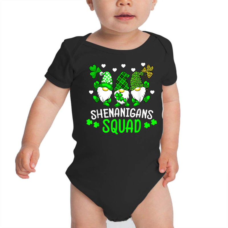 Funny Time For Shenanigans Squad St Patrick's Day Gnomes T Shirt Baby Bodysuit by veroniquetour3tz | Artistshot