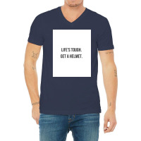 Lifex27s Tough Poster Hippie V-neck Tee | Artistshot