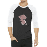 Eating Mouse Cartoon Animals Causes Pandemics T-shirts Collection With 3/4 Sleeve Shirt | Artistshot