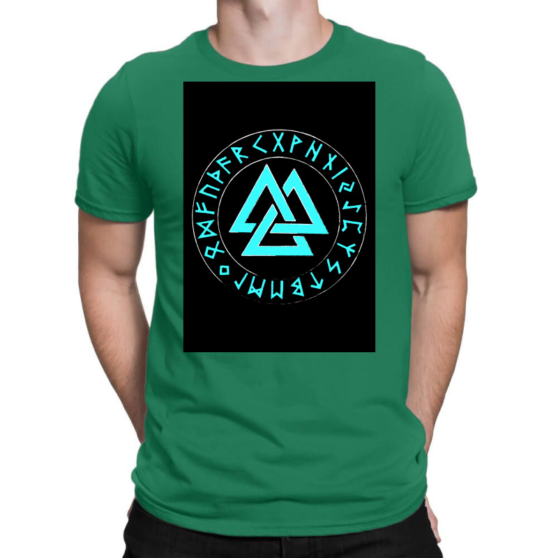 Viking Valknut Runes  Retro Stars T-shirt | Artistshot