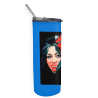 Franco  La Comtesse Noire (female Vampire) Graphic Music Stars Skinny Tumbler | Artistshot