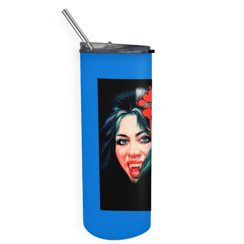 Franco  La Comtesse Noire (female Vampire) Graphic Music Stars Skinny Tumbler | Artistshot