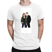 Minimalist Bones Booth And Brennan 2 Poster Love T-shirt | Artistshot