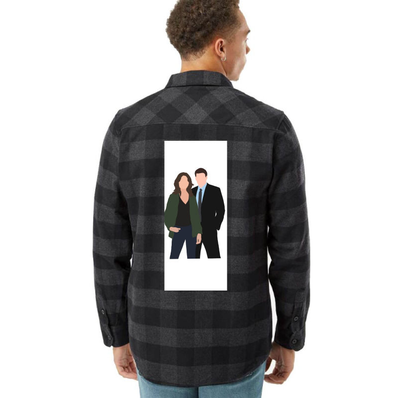 Minimalist Bones Booth And Brennan 2 Poster Love Flannel Shirt by ferrarperishc | Artistshot