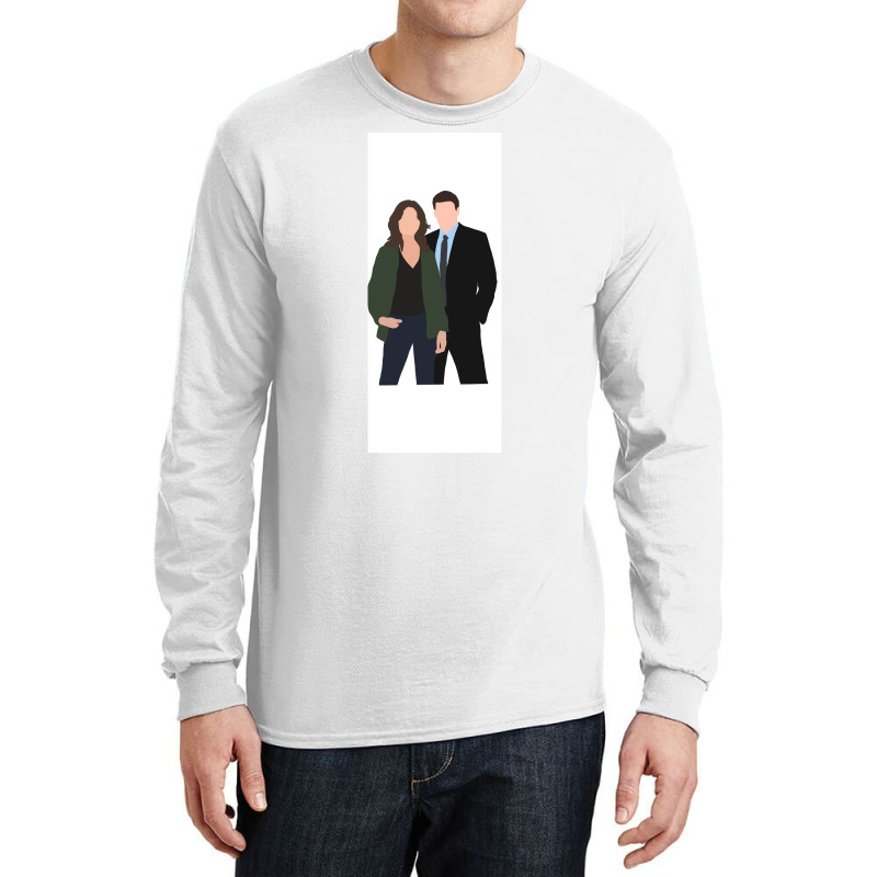 Minimalist Bones Booth And Brennan 2 Poster Love Long Sleeve Shirts by ferrarperishc | Artistshot