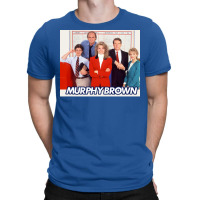 Murphy Brown 90s Tv Show Poster Tumblr T-shirt | Artistshot